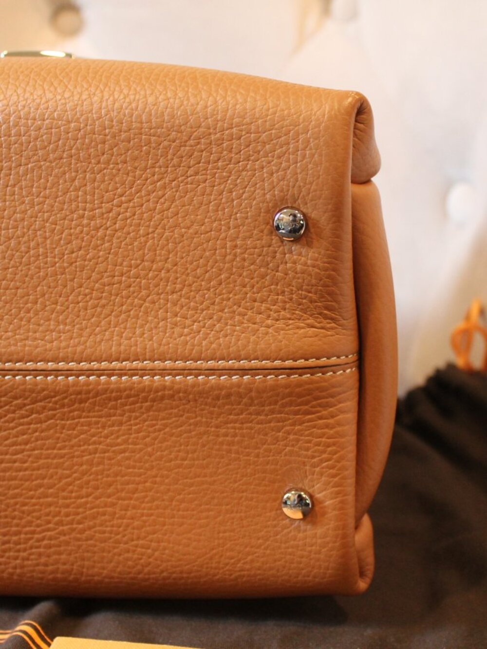 Tod's Bauletto Medium Leather Satchel bag - Picture 8 of 15